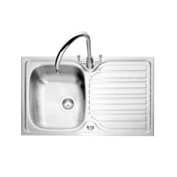 Crane 91 Inset Sink with Drainer Stainless Steel