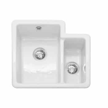 Paladin 150 Inset or Undermount Ceramic Sink without Drainer
