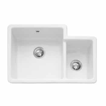 Paladin 760 Inset or Undermount Ceramic Sink without Drainer