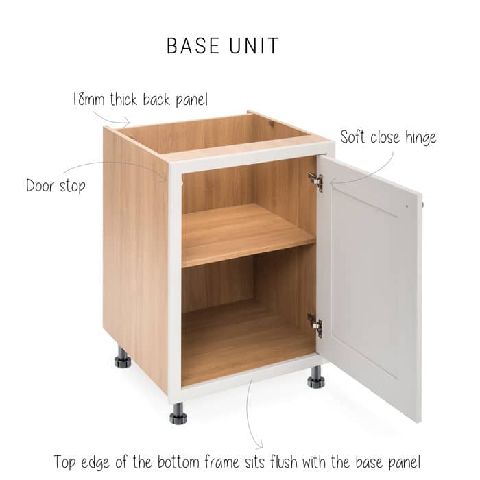 Compton Painted In Frame Kitchens Caple Uk