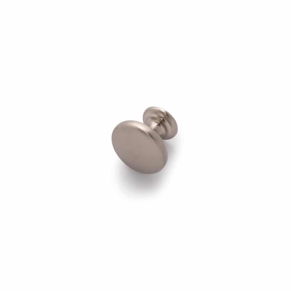 Brushed Nickel Button Knob