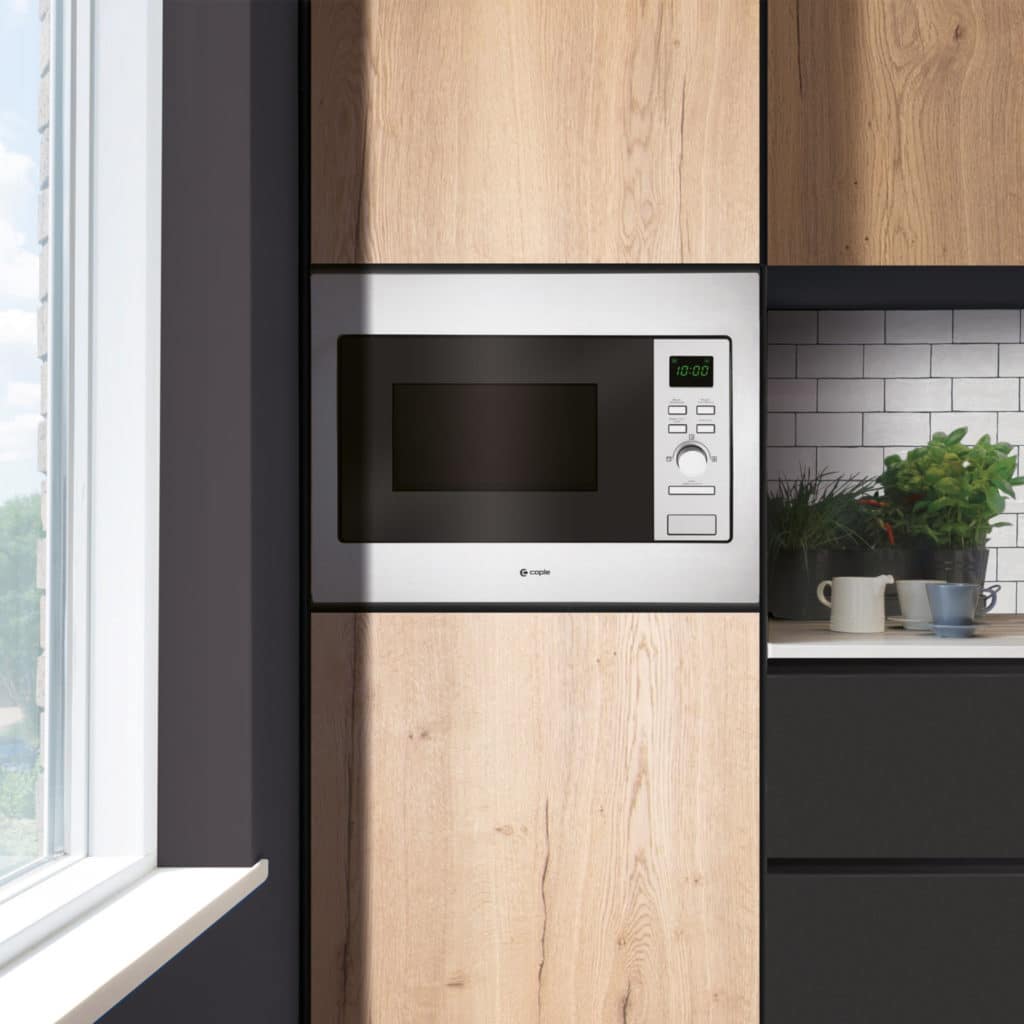 CM123 BuiltIn Microwave & Grill Stainless Steel Caple