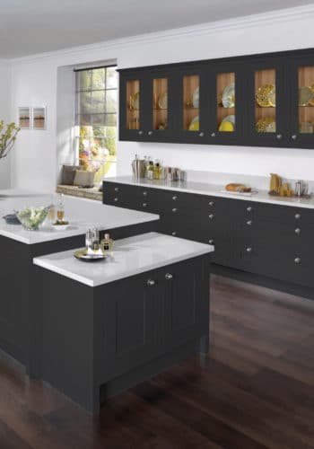 Shaker-Style In-Frame Kitchen in a Twilight Shade