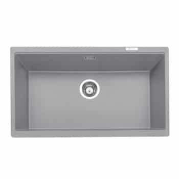 Geotech Granite Single Bowl Sink in Pebble Grey