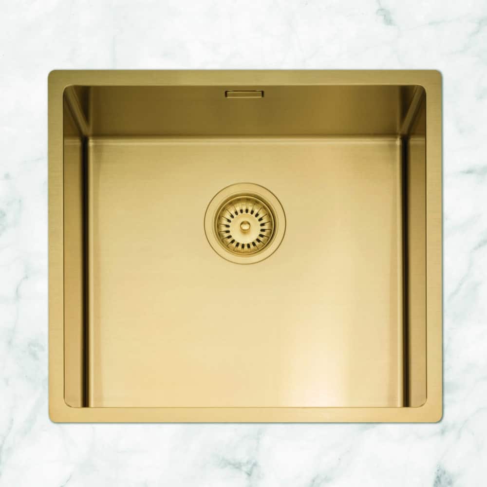 Gold Stainless Steel Sink