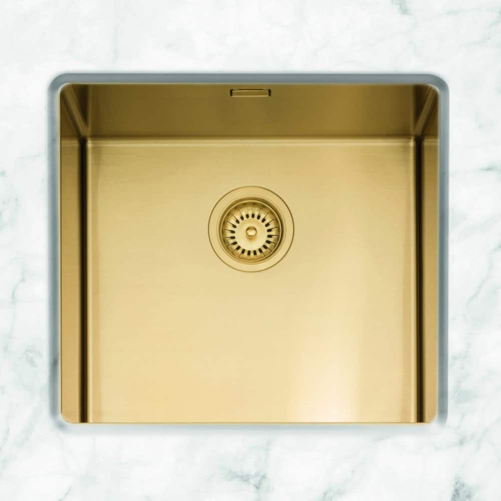 Gold Stainless Steel Sink
