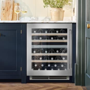 Undercounter Dual Zone Wine Cooler Stainless Steel