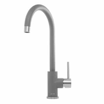 Aspen Single Lever Tap Pebble Grey
