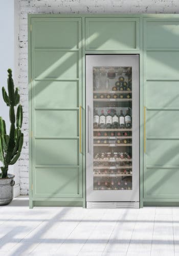 Freestanding Wine Cooler with Stainless Steel Door