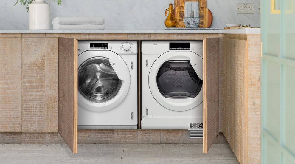 Heat Pump Tumble Dryer and Fully Integrated Washing Machine