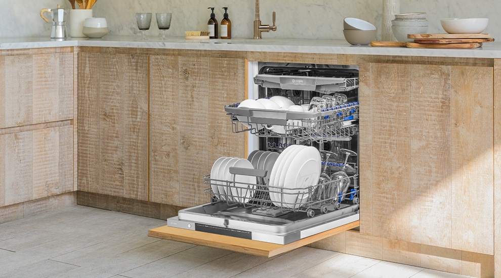 60cm Integrated Dishwasher with Sliding Furniture Door System