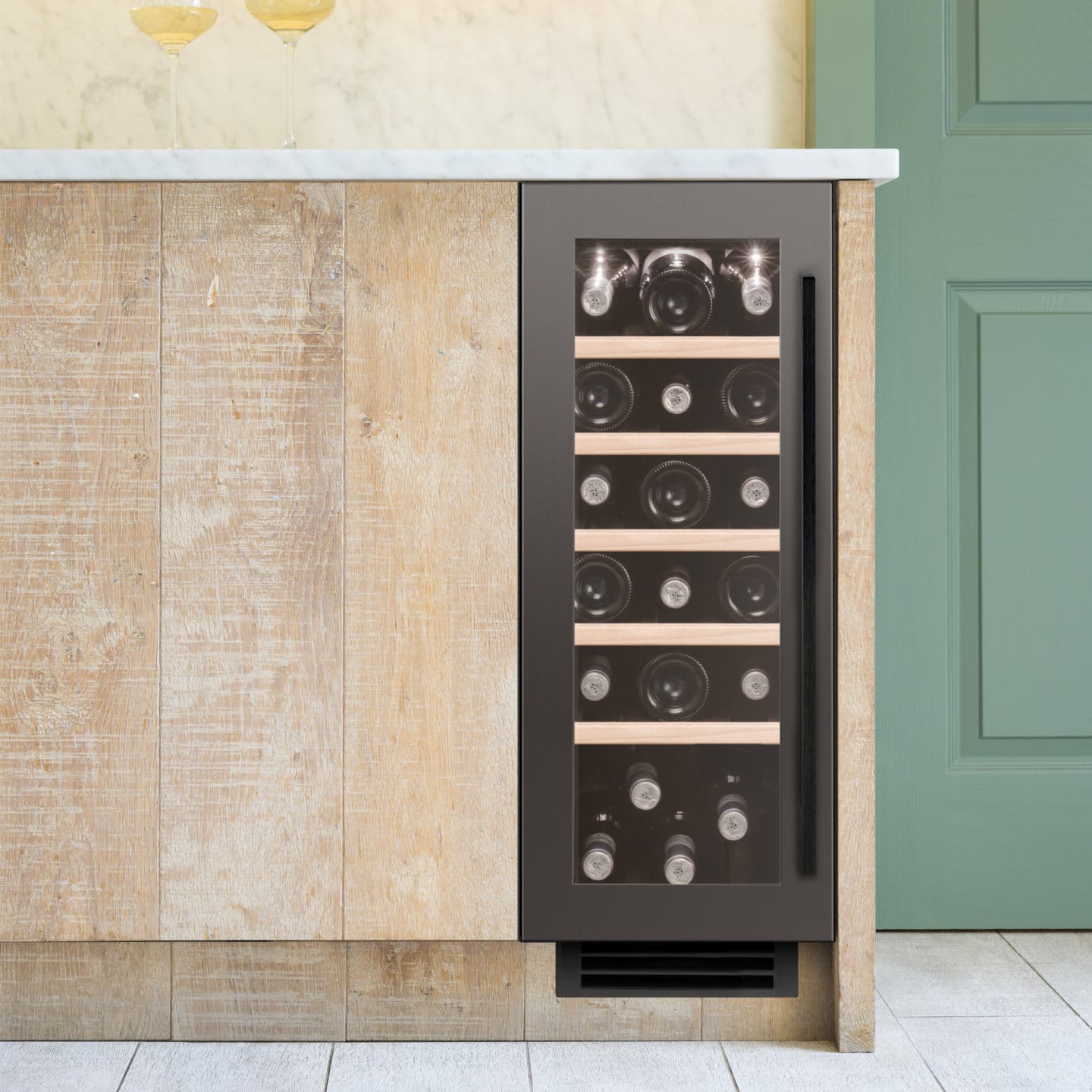 whirlpool 25 bottle wine fridge