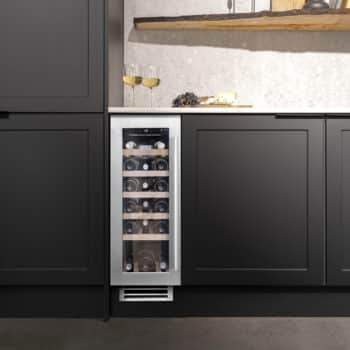 Undercounter Single Zone Wine Cooler Stainless Steel