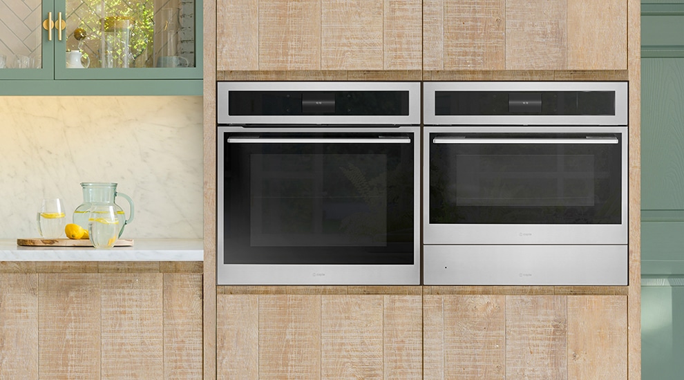 Smart Technology Oven and Steam Oven in Stainless Steel