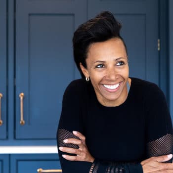 Kelly Holmes Kitchen Make-over Ovens and Wine Cabinet