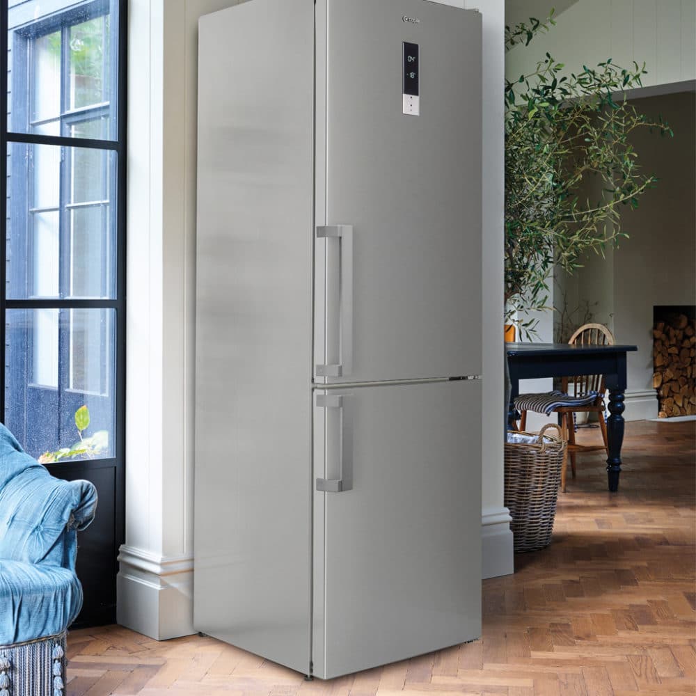 70/30 Freestanding Fridge Freezer Stainless Steel