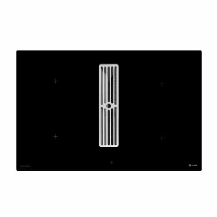 DD810BK 80cm Induction Hob with Downdraft Extractor Caple