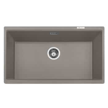 Geotech Granite Single Bowl Sink in Anthracite