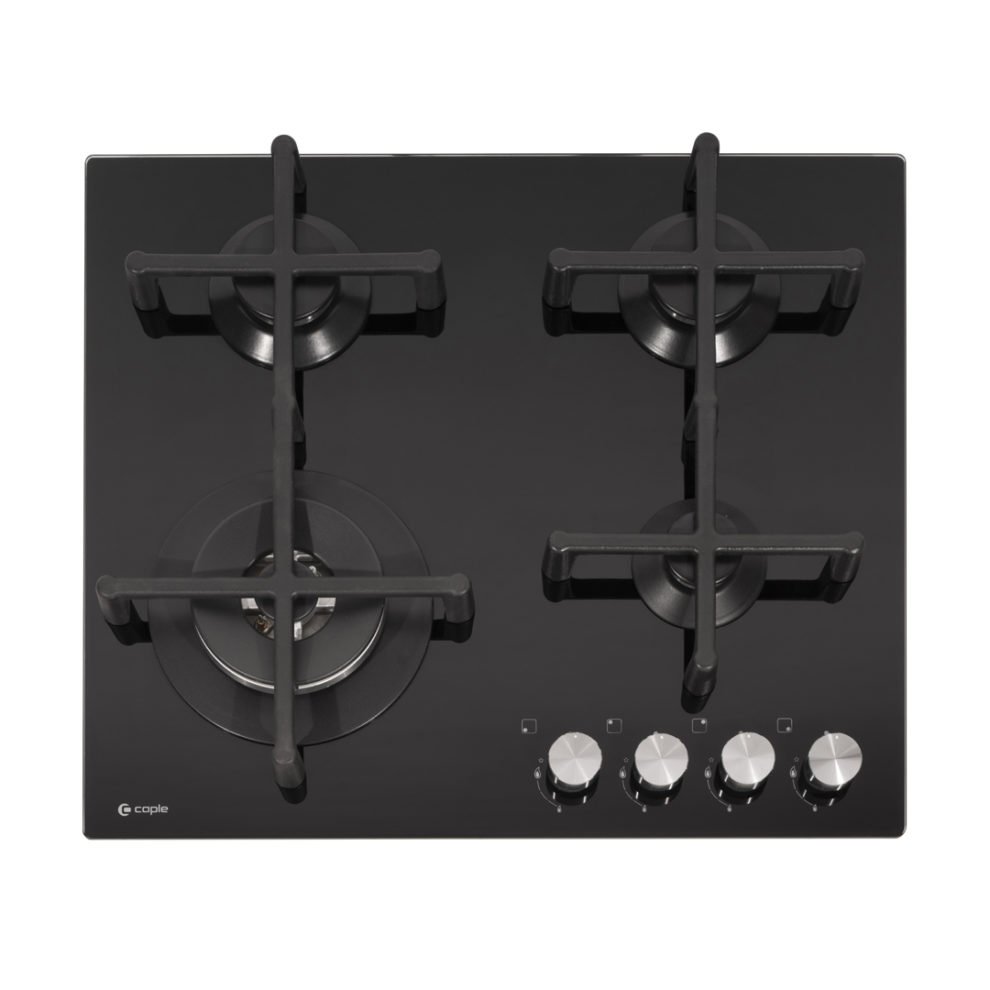 C7561G 59cm Gas On Glass Hob 4 Burner Caple