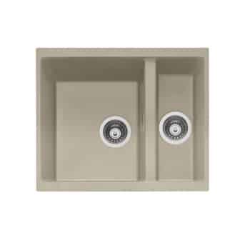 Leesti 151 Inset or Undermount Granite Sink Desert Sand