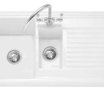 Wiltshire 150 Inset Ceramic Sink with Drainer