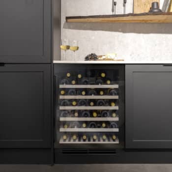 Undercounter Single Zone Wine Cooler Black