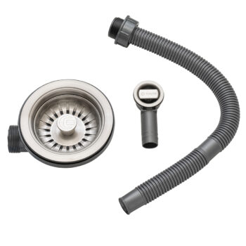 90mm Stainless steel basket strainer waste
