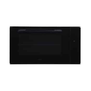 90cm Electric Single Oven Black Glass
