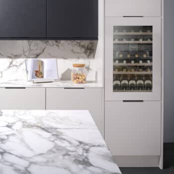 Fully Integrated In-Column Wine Cabinet