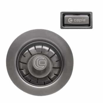 Gunmetal basket strainer waste and overflow
