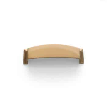 Brushed Satin Brass Cup Handle