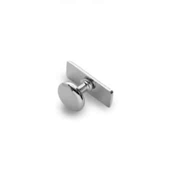 Chrome Knob and Backplate