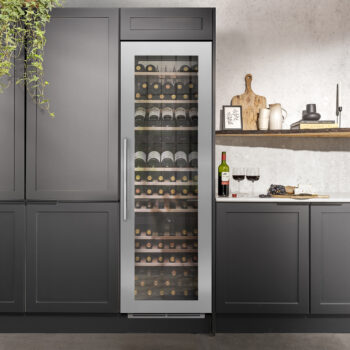 In-Column Triple Zone Wine Cooler Stainless Steel