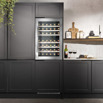 In-Column Dual Zone Wine Cooler Stainless Steel