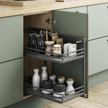 Base Pull-out Organiser 400mm (Right)