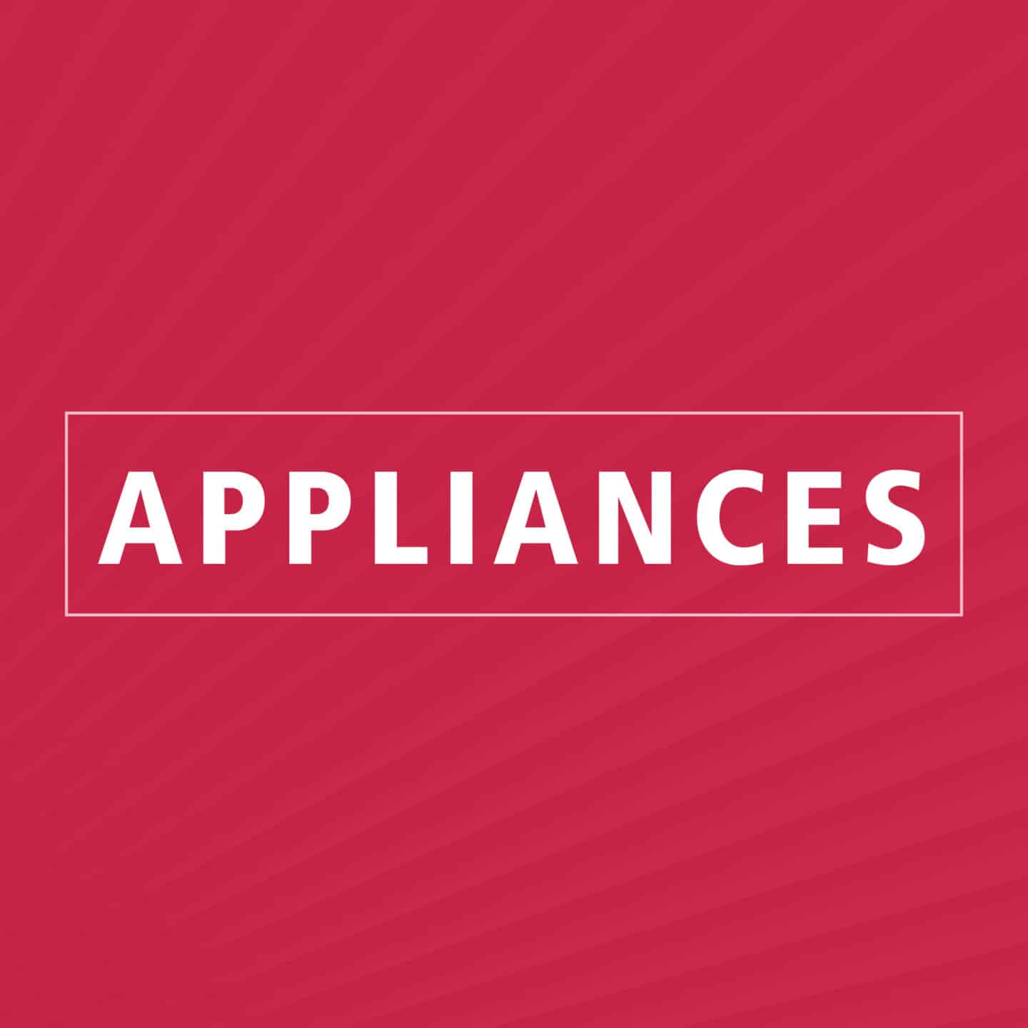 Sale Appliances